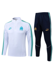 OLYMPIQUE MARSEILLE WHITE TRACKSUIT 2025/2026