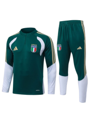 ITALY DARK GREEN TRACKSUIT 2026/2027