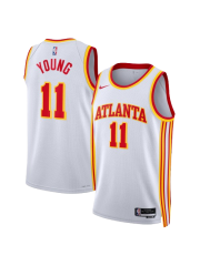ATLANTA HAWKS ASSOCIATION EDITION SWINGMAN JERSEY – WHITE – TRAE YOUNG