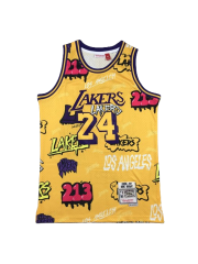 Los Angeles Lakers Slap Sticker Jersey Kobe Bryant 1996-97