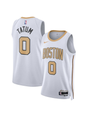 BOSTON CELTICS 2025/26 CITY EDITION SWINGMAN JERSEY – WHITE – JAYSON TATUM