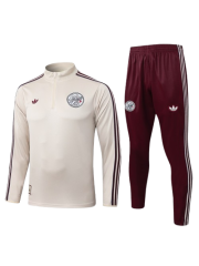 AJAX CREAM-COLOURED TRACKSUIT 2025/2026
