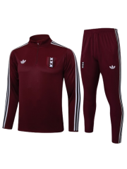 AJAX DARK KIDS RED TRACKSUIT 2025/2026