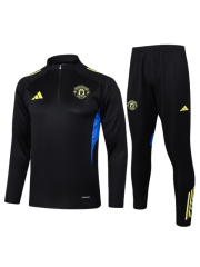 MANCHESTER UNITED BLACK TRACKSUIT 2025/2026